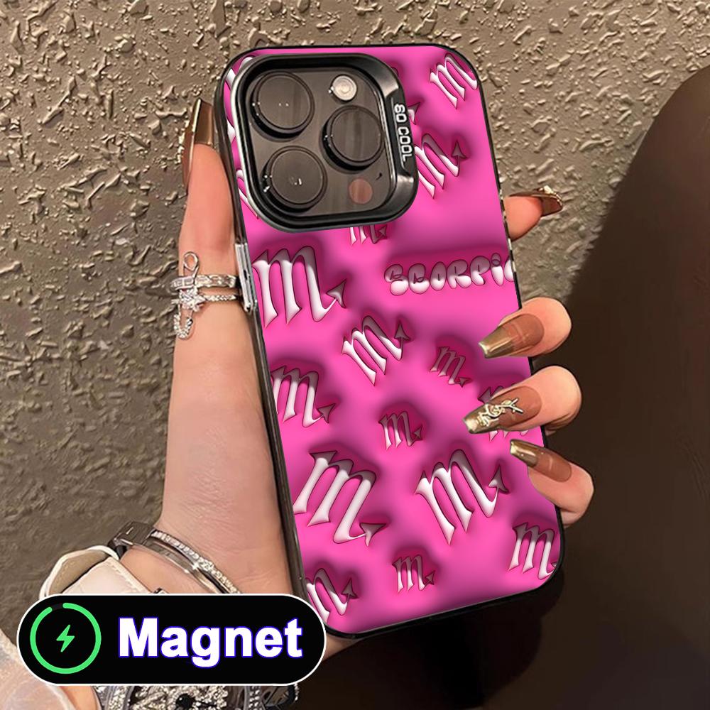 Zodiac Sign Scorpio Phone Case for iPhone 17 16 15 14 13 12 11 Air Pro Max Plus Colorful Silver MagSafe Cover iPhone 11
Zodiac Sign Scorpio Phone Case for iPhone 17 16 15 14 13 12 11 Air Pro Max Plus Colorful Silver MagSafe Cover iPhone 11
