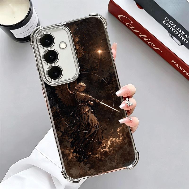 Archangel Michael Aesthetics Plating Phone Case For Samsung A17 A07 A37 A57 A16 A56 A15 A55 A14 A54 A13 A53 A26 A36 A25 A35 A24 Samsung A07
Archangel Michael Aesthetics Plating Phone Case For Samsung A17 A07 A37 A57 A16 A56 A15 A55 A14 A54 A13 A53 A26 A36 A25 A35 A24 Samsung A07