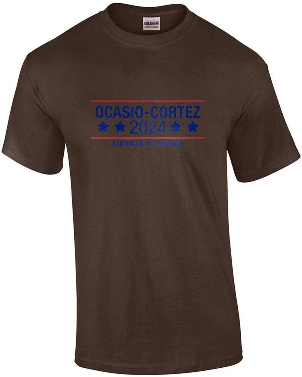Ocasio-Cortez 2024 Courage to Change Shirt 3XL
Ocasio-Cortez 2024 Courage to Change Shirt 3XL