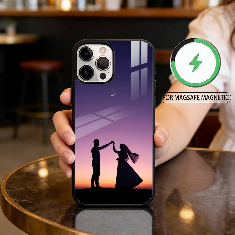 Romantic Couple Silhouettes Magnetic For Magsafe Wireless Charging Phone Case For iPhone17,16,15,14,13,12,11 Plus,Pro Max iPhone14
Romantic Couple Silhouettes Magnetic For Magsafe Wireless Charging Phone Case For iPhone17,16,15,14,13,12,11 Plus,Pro Max iPhone14