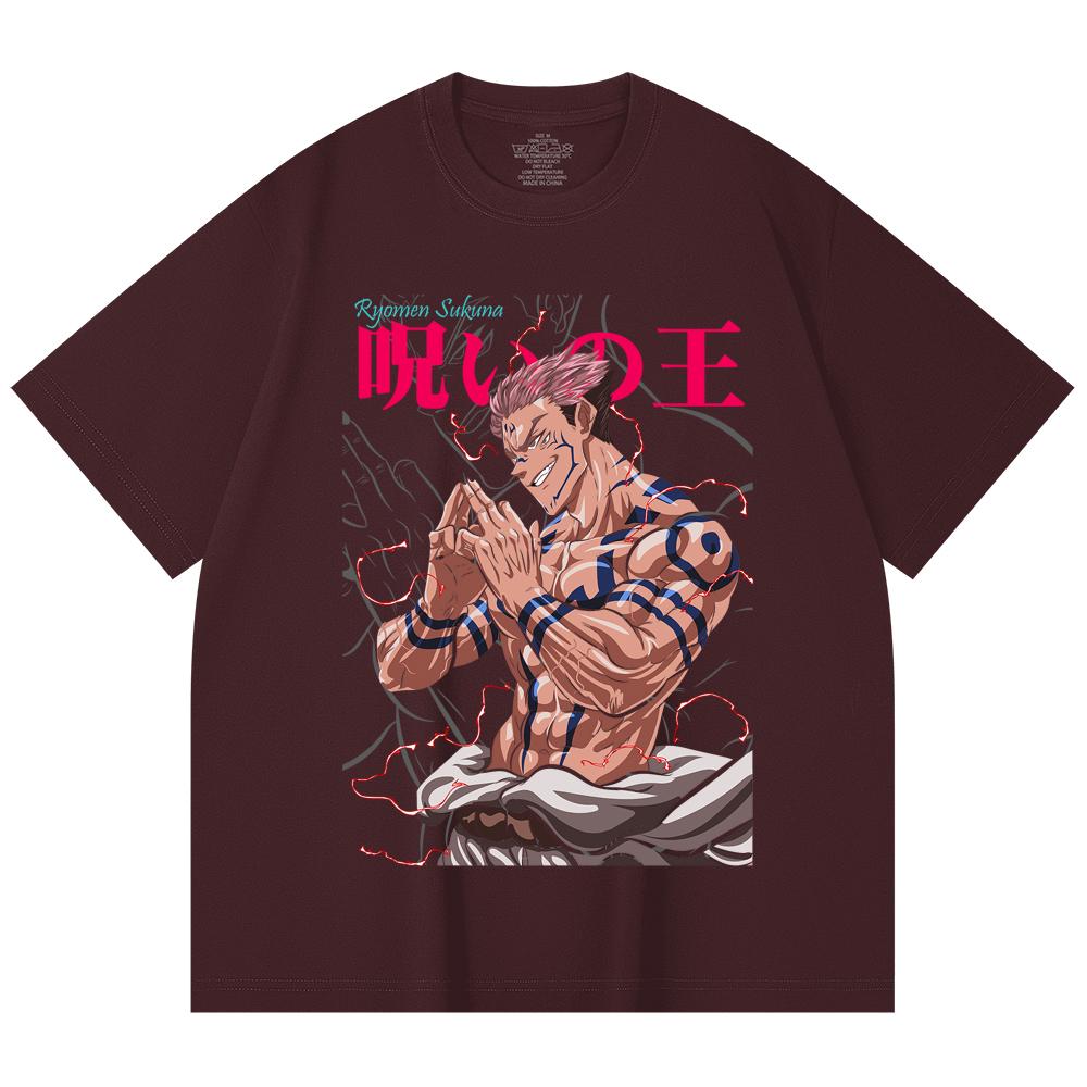 230 Gsm 100% Cotton Jujutsu Kaisen V46 Sukuna Print Unisex Heavy Cotton T Shirt 2XL
230 Gsm 100% Cotton Jujutsu Kaisen V46 Sukuna Print Unisex Heavy Cotton T Shirt 2XL