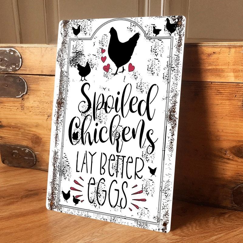 1 piece of cute and charming hen pattern tin painting, creative home decoration plaque, country style wall hanging, kitchen, liv (as the picture,20x30cm)
1 piece of cute and charming hen pattern tin painting, creative home decoration plaque, country style wall hanging, kitchen, liv (as the picture,20x30cm)