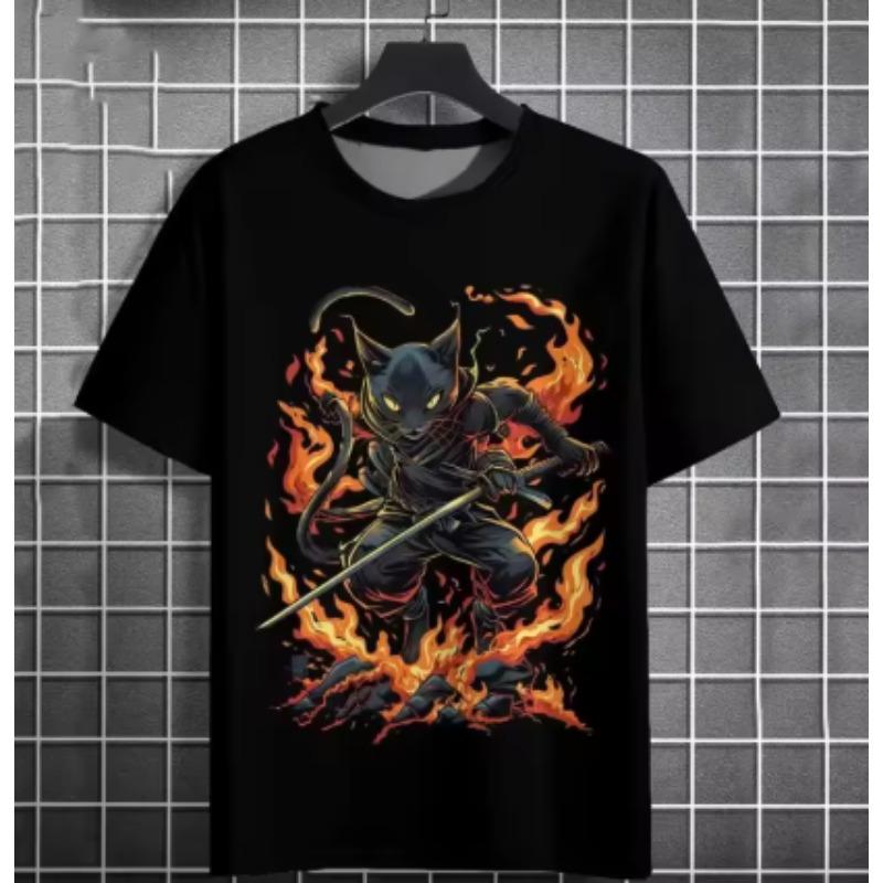 Summer short sleeved men s T-shirt, fashionable and comfortable 4XL
Summer short sleeved men s T-shirt, fashionable and comfortable 4XL