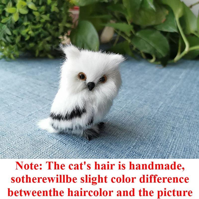 Christmas Owl Ornament Toy, White Black Furry Plush Baby Owl Model, Furry Cute Bird Christmas Ornament For Holiday Desktop Decoration
Christmas Owl Ornament Toy, White Black Furry Plush Baby Owl Model, Furry Cute Bird Christmas Ornament For Holiday Desktop Decoration