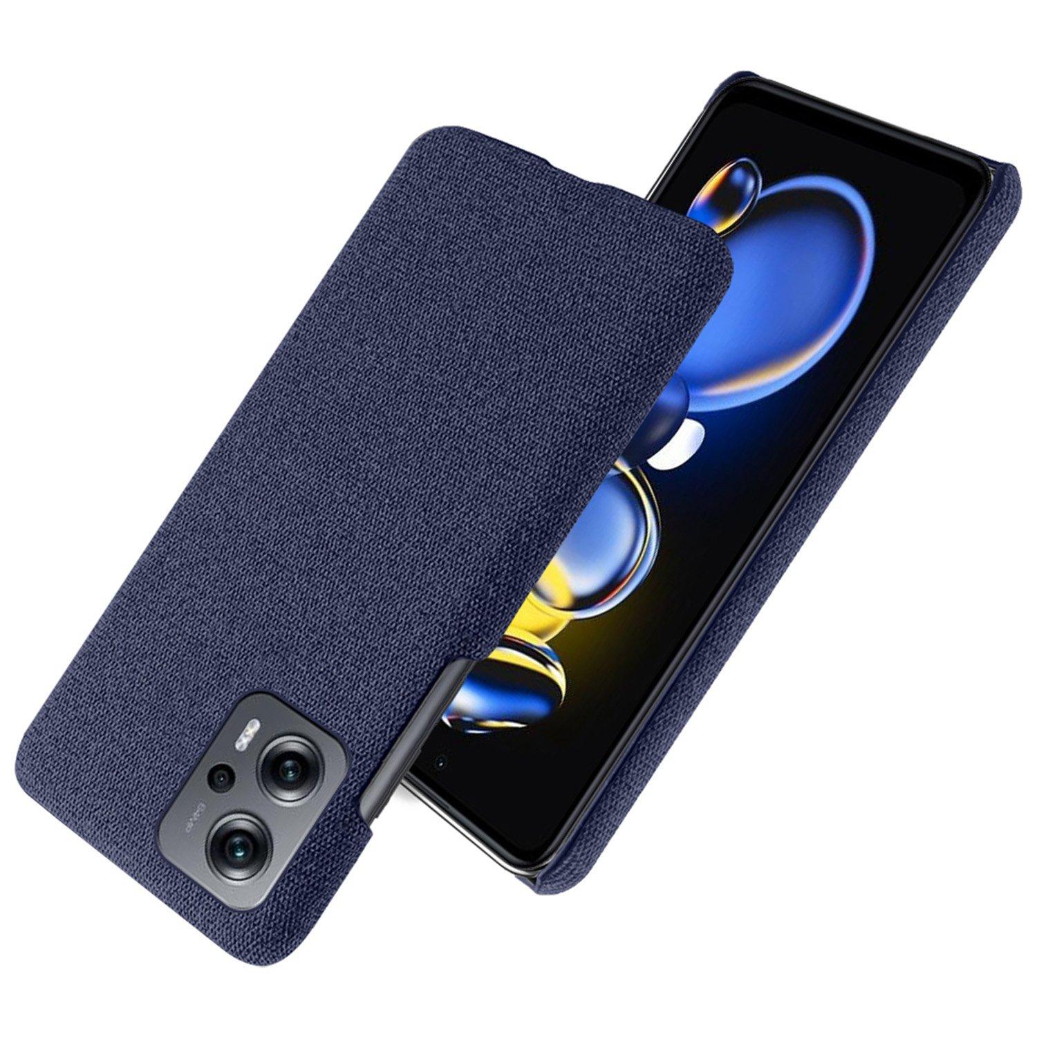 For Xiaomi Redmi Note 11T Pro 5G/Note 11T Pro+ 5G/Note 12T Pro 5G/Poco X4 GT 5G/Redmi K50i 5G Phone Case Wear-resistant Cloth Fabric Phone Cover Blue
For Xiaomi Redmi Note 11T Pro 5G/Note 11T Pro+ 5G/Note 12T Pro 5G/Poco X4 GT 5G/Redmi K50i 5G Phone Case Wear-resistant Cloth Fabric Phone Cover Blue