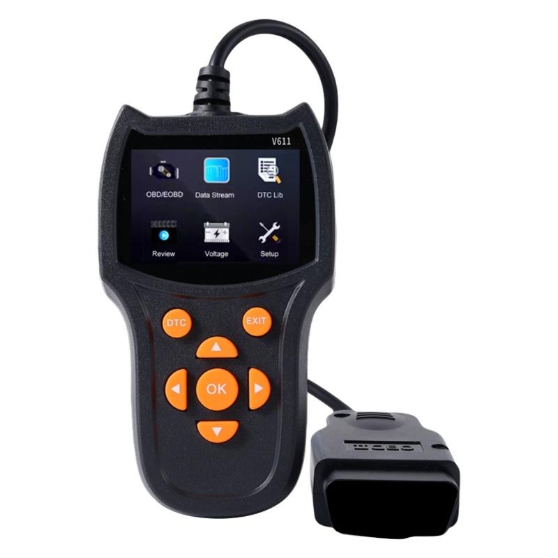 2,4-дюймовый цветной экран OBD2 сканер Диагностический инструмент Читатель кодов автомобиля с данными о готовности I/M Потоком данных Проверка Проверка индикатора Check Engine чёрный
2,4-дюймовый цветной экран OBD2 сканер Диагностический инструмент Читатель кодов автомобиля с данными о готовности I/M Потоком данных Проверка Проверка индикатора Check Engine чёрный