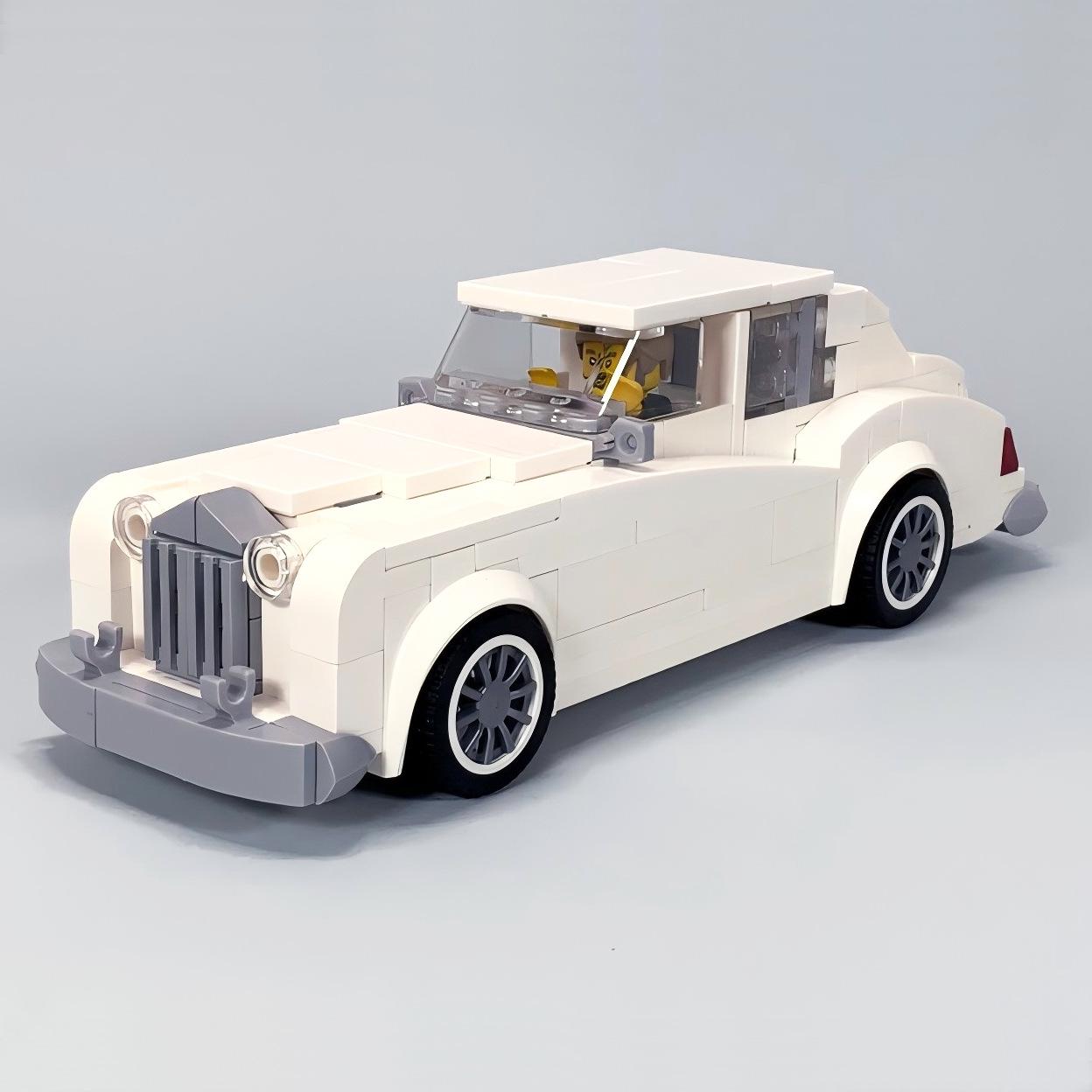 В наличии: MOC 93117 Винтажный роскошный автомобиль Rolls-Royce Silver Cloud II - Совместим со строительными блоками Lego
В наличии: MOC 93117 Винтажный роскошный автомобиль Rolls-Royce Silver Cloud II - Совместим со строительными блоками Lego