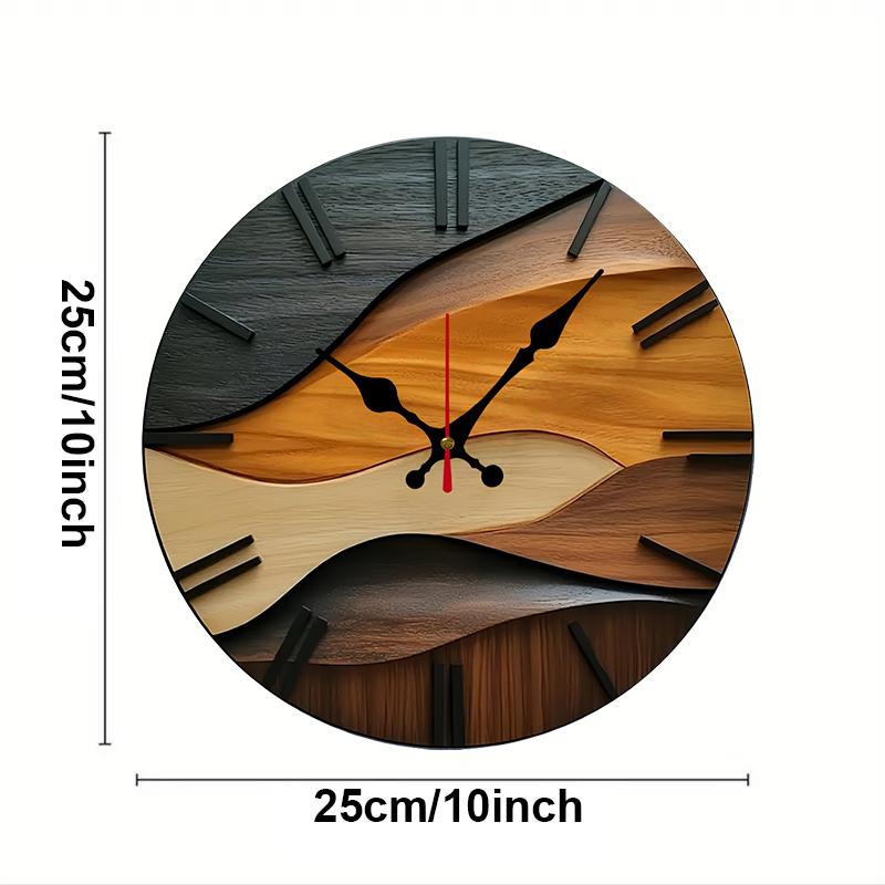 2D-flat Nordic Style Wooden Round Silent Hanging Wall Clock,Suitable For Living Room,Office,Study Room, Bedroom, Home Decoration 10 inch
2D-flat Nordic Style Wooden Round Silent Hanging Wall Clock,Suitable For Living Room,Office,Study Room, Bedroom, Home Decoration 10 inch