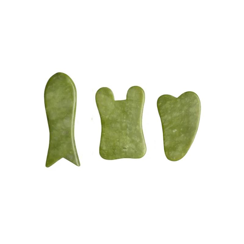 Natural Green Jade Gua Sha Board Set Gouache Scraper For Body SPA Acupuncture Acupoint Facial Lifting Scraping Massage Tools
Natural Green Jade Gua Sha Board Set Gouache Scraper For Body SPA Acupuncture Acupoint Facial Lifting Scraping Massage Tools