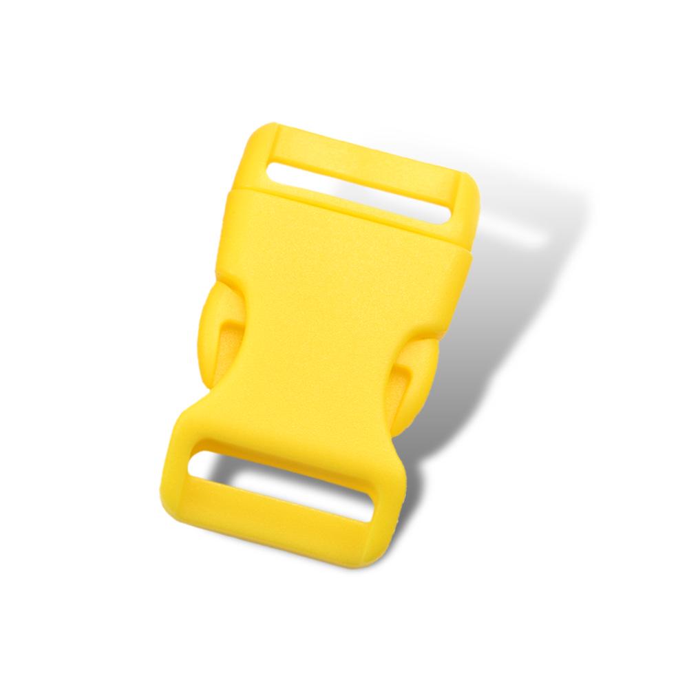 Eco-friendly 20mm Colored Plastic Buckle for Pet Collars, Paracord Bracelets, and Luggage Accessories. 20mm (Minimum 10 per color)
Eco-friendly 20mm Colored Plastic Buckle for Pet Collars, Paracord Bracelets, and Luggage Accessories. 20mm (Minimum 10 per color)