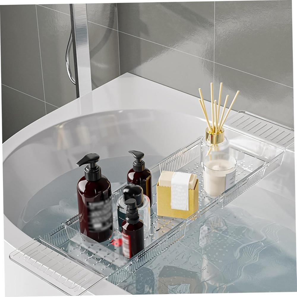 High Quality Adjustable Bathtub Caddy Tray Multifunctional Plastic Bathtub Tray Table Retractable Non-Slip Bath Tray Bathroom
High Quality Adjustable Bathtub Caddy Tray Multifunctional Plastic Bathtub Tray Table Retractable Non-Slip Bath Tray Bathroom