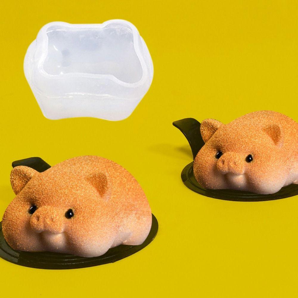 3D Силиконовая форма в виде свиньи, мультяшная форма для мороженого, форма для пудинга, желе для мыла, свечи Style B
3D Силиконовая форма в виде свиньи, мультяшная форма для мороженого, форма для пудинга, желе для мыла, свечи Style B