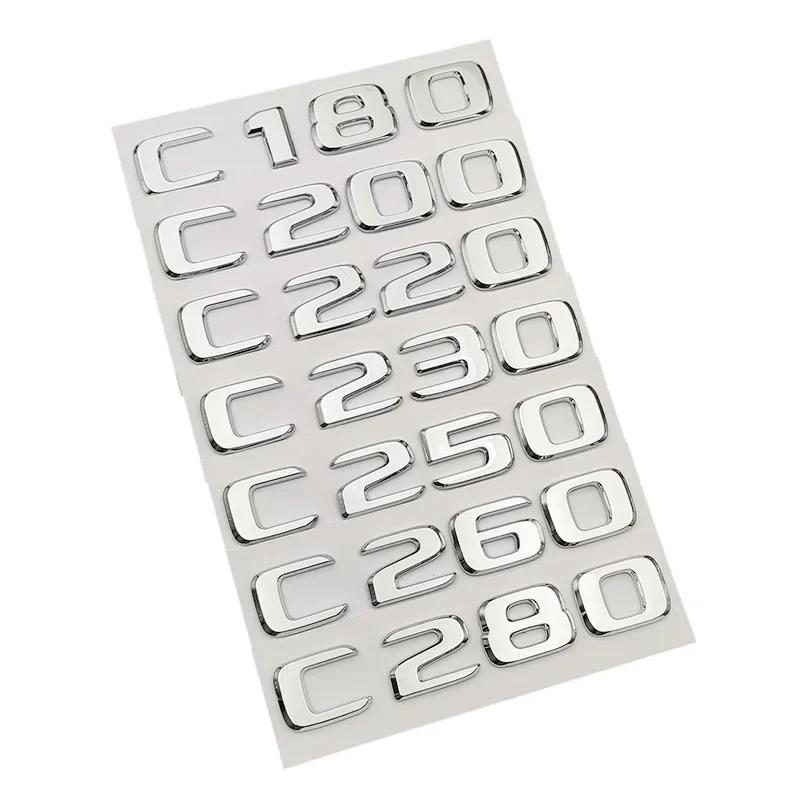 Car Trunk Letters Sticker For Mercedes Benz C43 C180 C200 C220 C300 C320 C350 C400 AMG Logo Numbers Emblem C Class Accessories C43
Car Trunk Letters Sticker For Mercedes Benz C43 C180 C200 C220 C300 C320 C350 C400 AMG Logo Numbers Emblem C Class Accessories C43