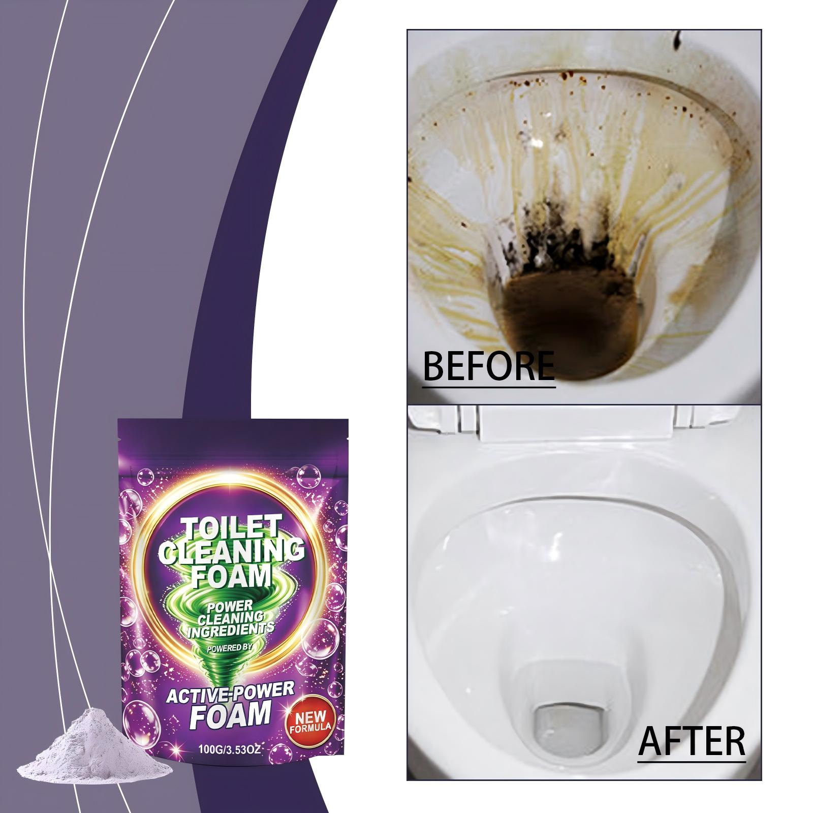 Toilet Cleaning Foam Powder with Active Power Cleaning Ingredients Effective for Deep Cleaning and Stain Removal 100g Pack Suitable for Household Use One Size фіолетовий
Toilet Cleaning Foam Powder with Active Power Cleaning Ingredients Effective for Deep Cleaning and Stain Removal 100g Pack Suitable for Household Use One Size фіолетовий