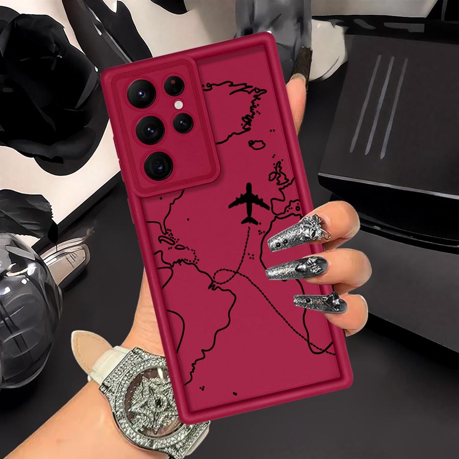 Phone Cover Case for Samsung Galaxy S25 S21 S24 ultra S22 Plus Note 20 Ultra S20 FE S25 S23 Airplane Route Galaxy S25
Phone Cover Case for Samsung Galaxy S25 S21 S24 ultra S22 Plus Note 20 Ultra S20 FE S25 S23 Airplane Route Galaxy S25