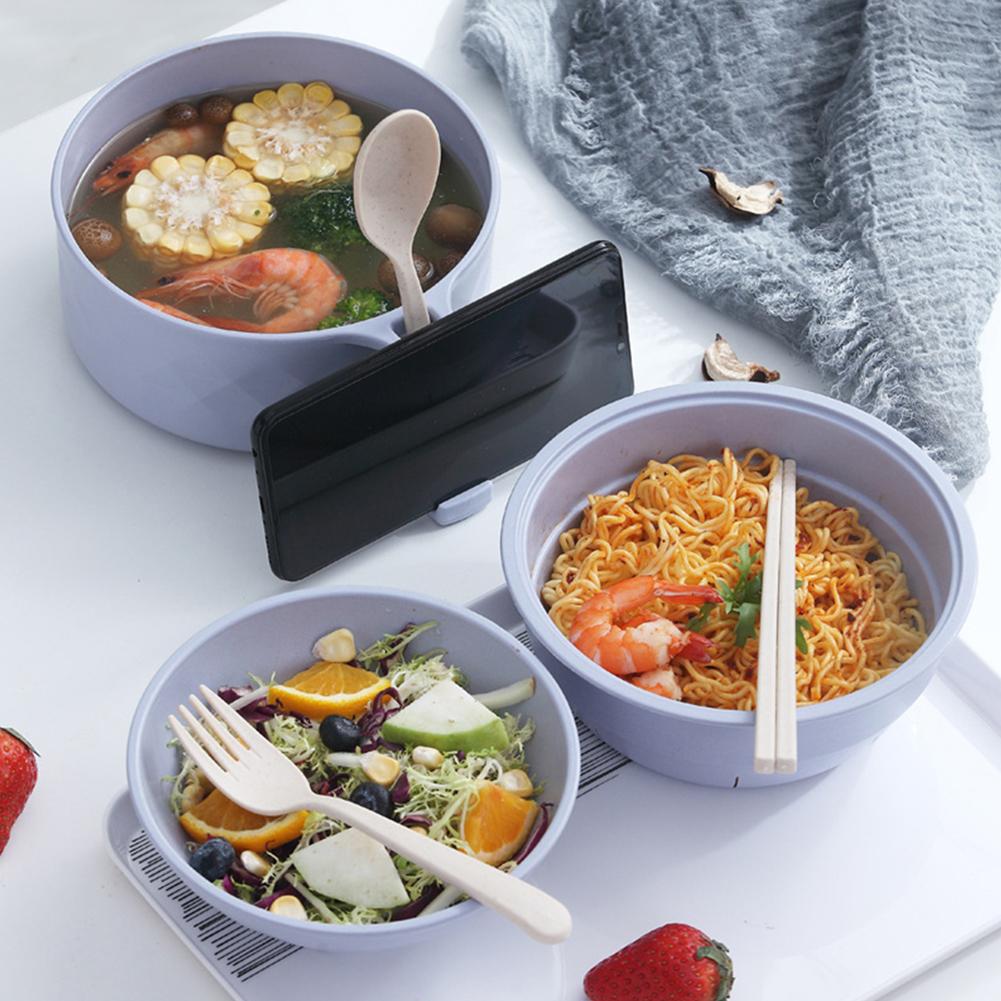 Drainable Noodle Bowl Set with Lid & Handle Wheat Straw Instant Noodles Bowl Set for College Dorm Room Essentials светло-розовый
Drainable Noodle Bowl Set with Lid & Handle Wheat Straw Instant Noodles Bowl Set for College Dorm Room Essentials светло-розовый