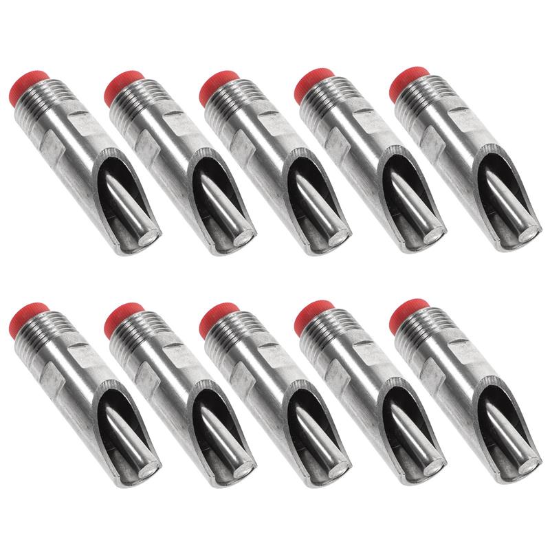 10Pcs Heavy Duty Stainless Steel Automatic Pig Waterer Livestock Drinking Feeder Farm Animal Supplies Poultry Cattle Sheep 7.2X2cm
10Pcs Heavy Duty Stainless Steel Automatic Pig Waterer Livestock Drinking Feeder Farm Animal Supplies Poultry Cattle Sheep 7.2X2cm