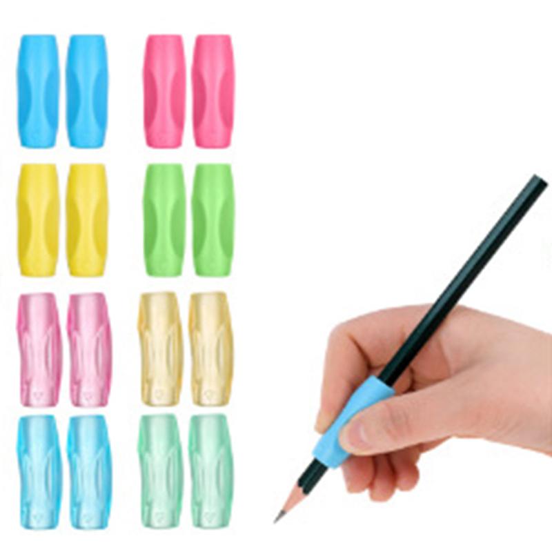 16pcs Silicone pen case practice writing posture correction holding pen hand protector pen case
16pcs Silicone pen case practice writing posture correction holding pen hand protector pen case
