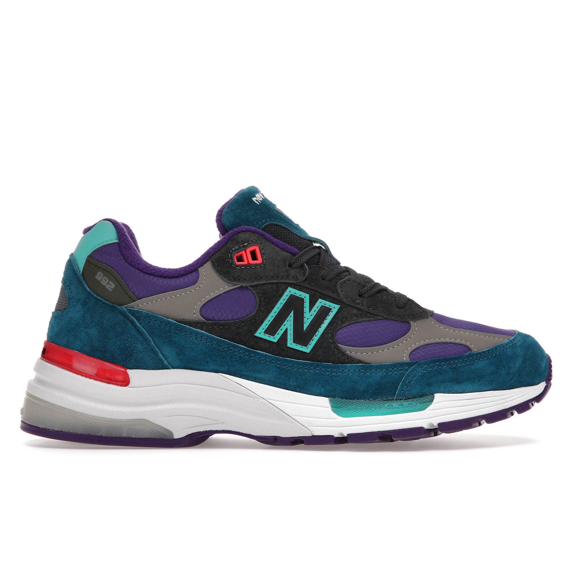 Кроссовки унисекс New Balance 992 Made in USA Фиолетово-бирюзовые, разноцветные, черные M992TC
Кроссовки унисекс New Balance 992 Made in USA Фиолетово-бирюзовые, разноцветные, черные M992TC