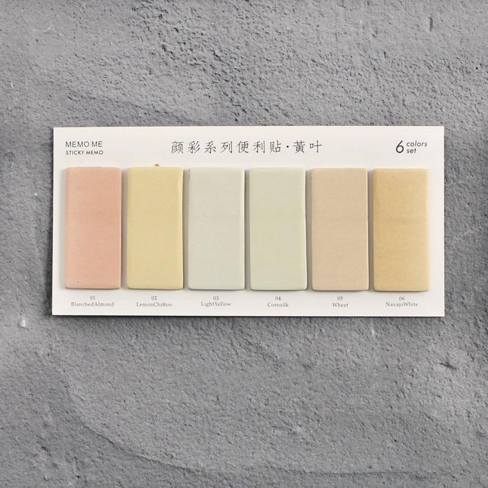 Mr Paper 120pcs/lot 6 Colors Gradual Change Rectangle Memo Pad Sticky Notes Notepad Diary Creative Self-Stick Note Memo Pads
Mr Paper 120pcs/lot 6 Colors Gradual Change Rectangle Memo Pad Sticky Notes Notepad Diary Creative Self-Stick Note Memo Pads