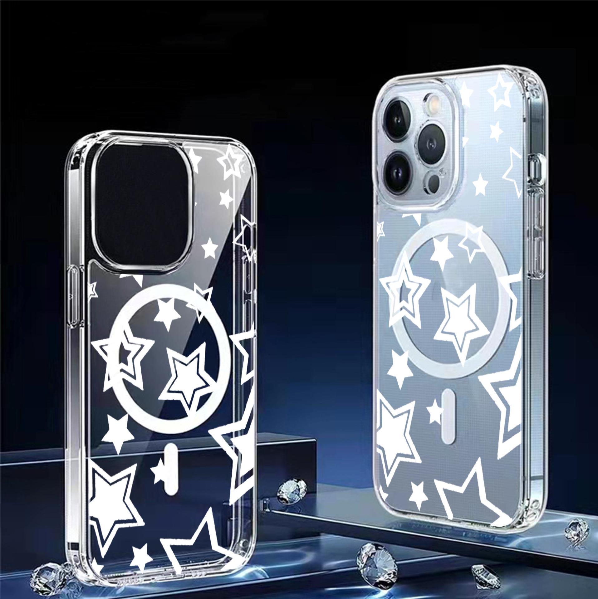 White Star Magnetic Compatible Transparent Full Coverage Case for iPhone 15/16/17 Pro Max iPhone 16 Pro прозрачный
White Star Magnetic Compatible Transparent Full Coverage Case for iPhone 15/16/17 Pro Max iPhone 16 Pro прозрачный