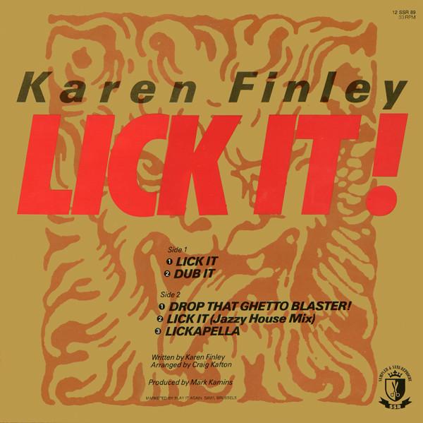 12inch Record KAREN FINLEY Lick It 12SSR89 SSR 1988 Belgium Dance Electronica Used
12inch Record KAREN FINLEY Lick It 12SSR89 SSR 1988 Belgium Dance Electronica Used