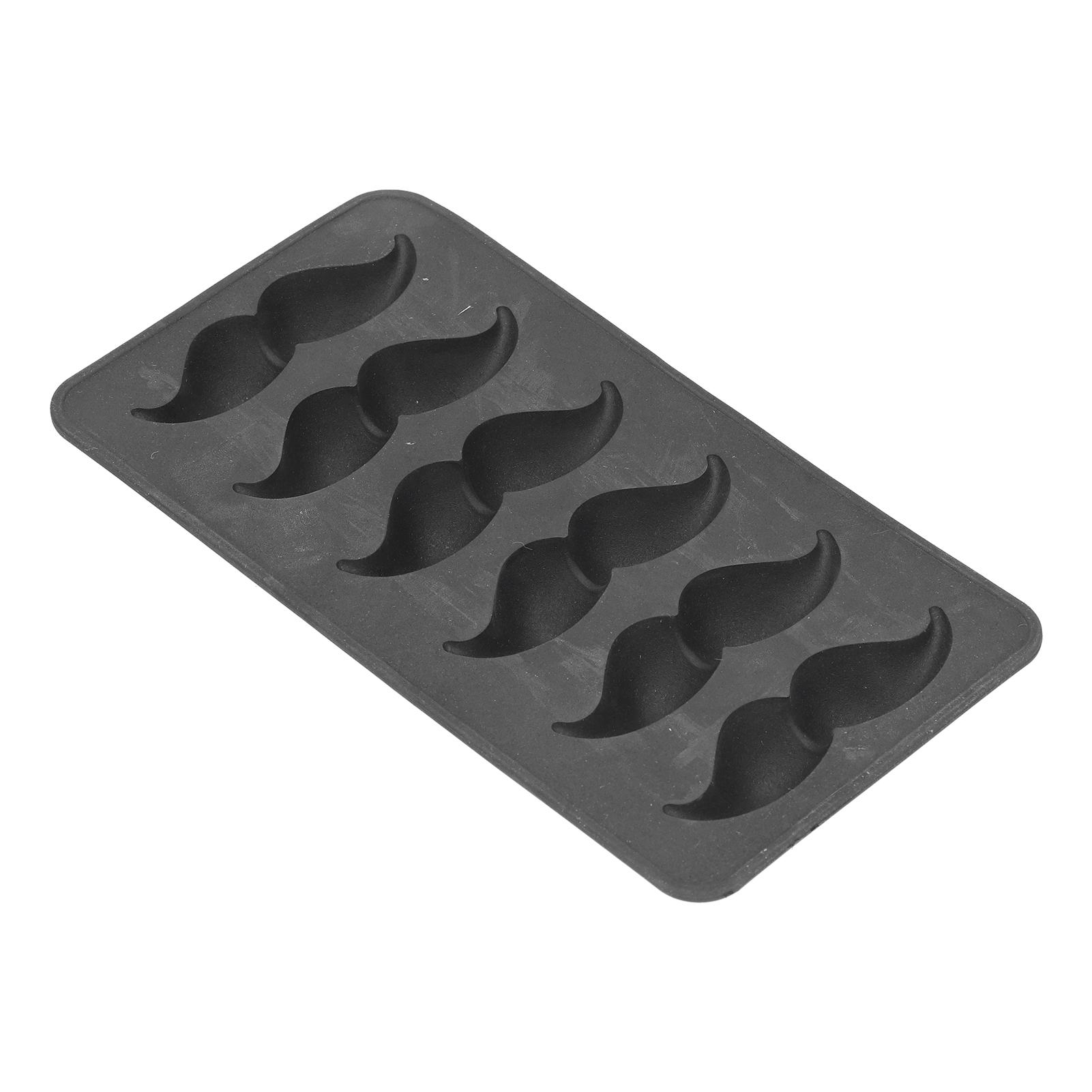 Mustache Shaped Silicone Mold Black Food Grade Household Ice Tray for Home Summer Kitchen
Mustache Shaped Silicone Mold Black Food Grade Household Ice Tray for Home Summer Kitchen