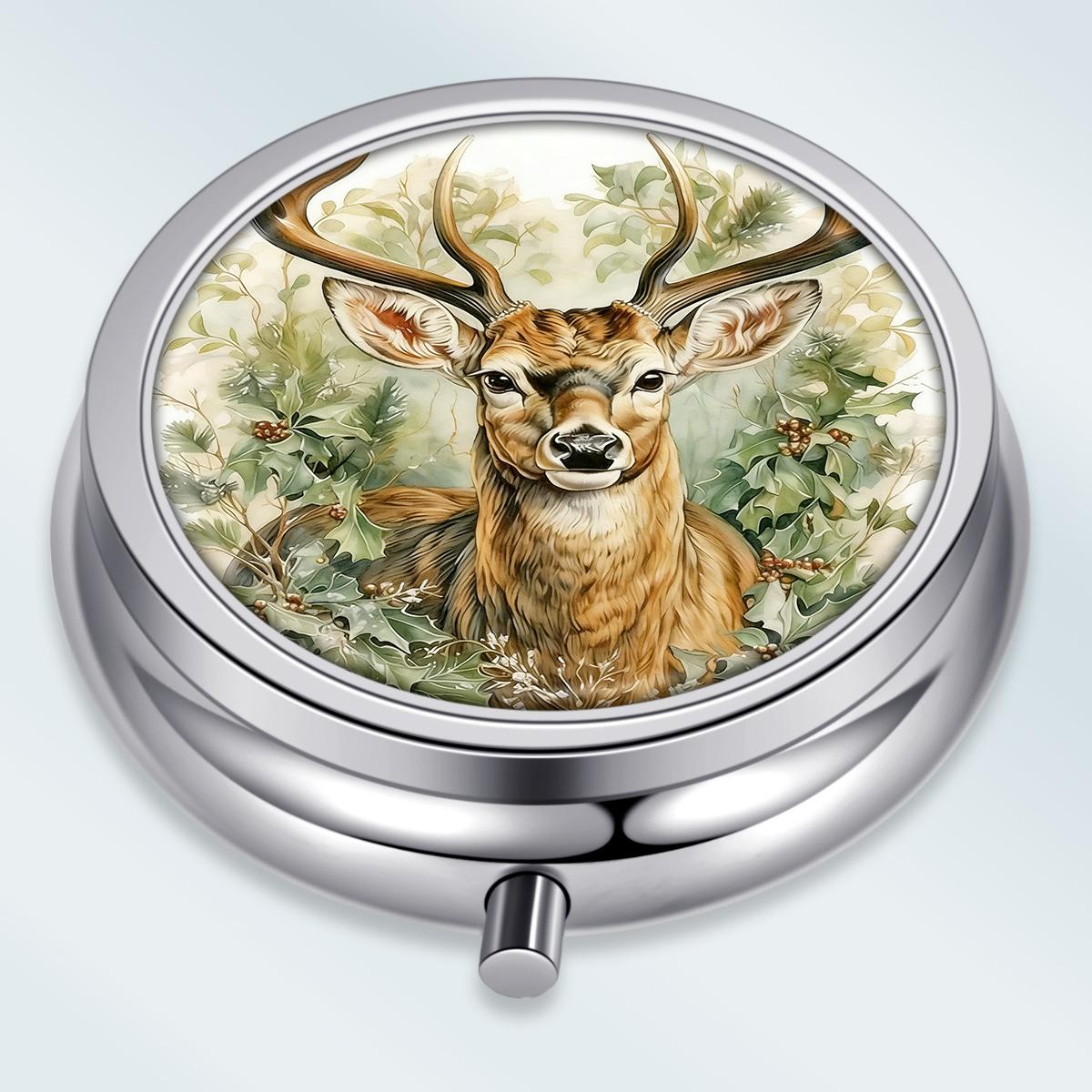 Portable Pill Box with 3 Compartments, Mini Metal Medicine Organizer Case, Cute Printed Pill Container for Vitamins, Pills, Jewelry, Travel, Daily Use разноцветный
Portable Pill Box with 3 Compartments, Mini Metal Medicine Organizer Case, Cute Printed Pill Container for Vitamins, Pills, Jewelry, Travel, Daily Use разноцветный
