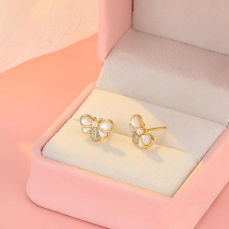 Милые серьги-пчелки с бриллиантовой инкрустацией для женщин, милые студенческие универсальные серьги на каждый день
Милые серьги-пчелки с бриллиантовой инкрустацией для женщин, милые студенческие универсальные серьги на каждый день