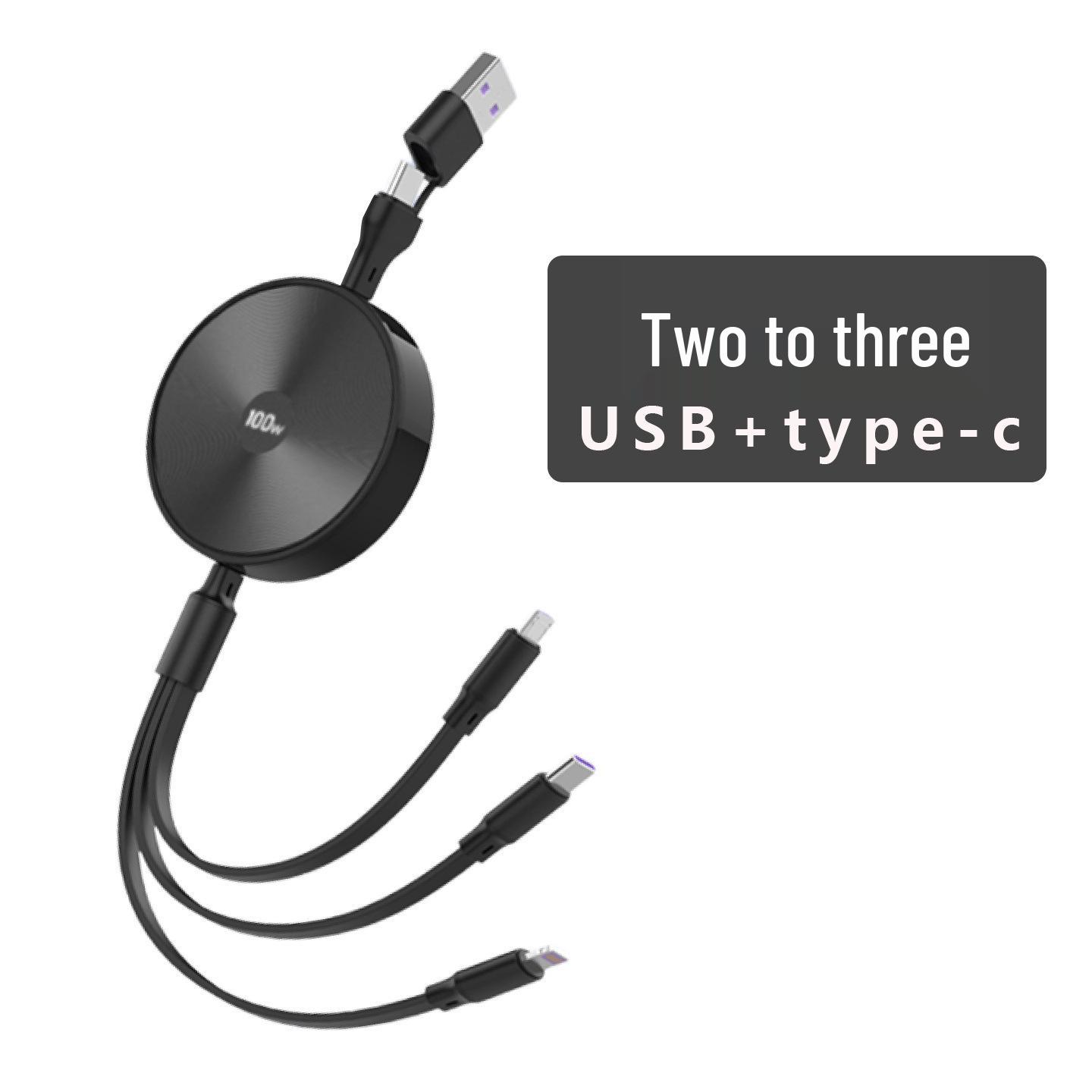 Cross-Border 100W USB to Type-C Metal 3-in-1 Fast Charging Cable, Customizable
Cross-Border 100W USB to Type-C Metal 3-in-1 Fast Charging Cable, Customizable