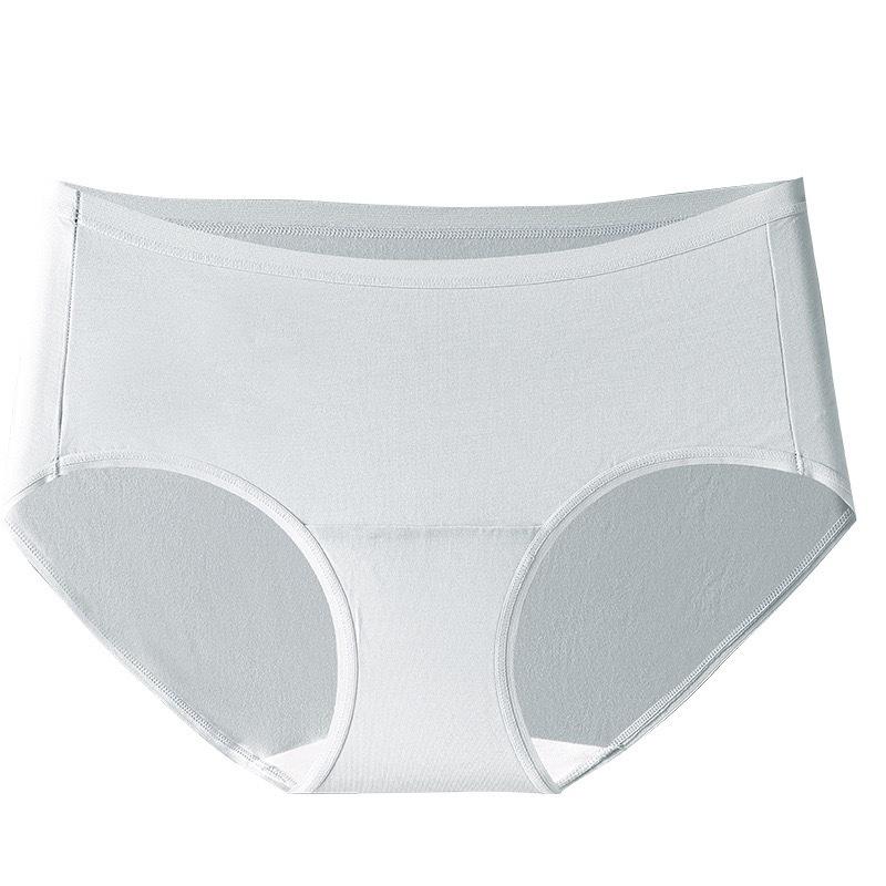 Ladies Spring and Summer Simple Middle Waist Comfortable Extended Crotch No Trace Briefs L светло-серый
Ladies Spring and Summer Simple Middle Waist Comfortable Extended Crotch No Trace Briefs L светло-серый