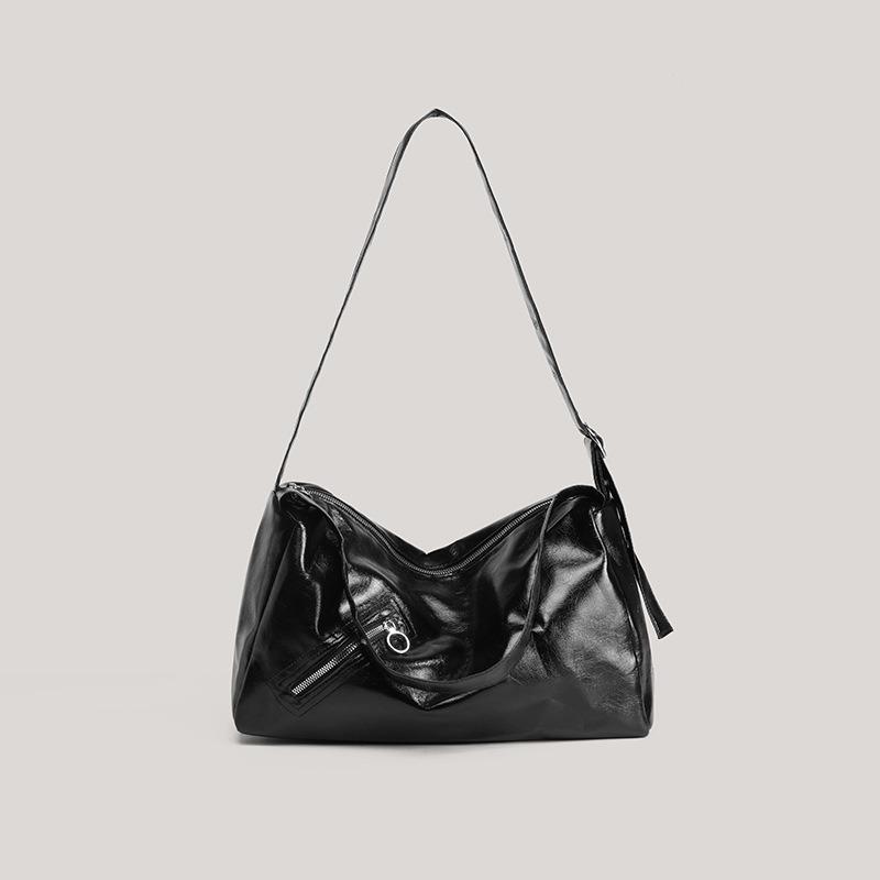 2025 New Fashion Versatile Commuting Y2K Hot Girl Textured Single Shoulder Underarm Bag Large Capacity Tote Bag Trendy чорний
2025 New Fashion Versatile Commuting Y2K Hot Girl Textured Single Shoulder Underarm Bag Large Capacity Tote Bag Trendy чорний