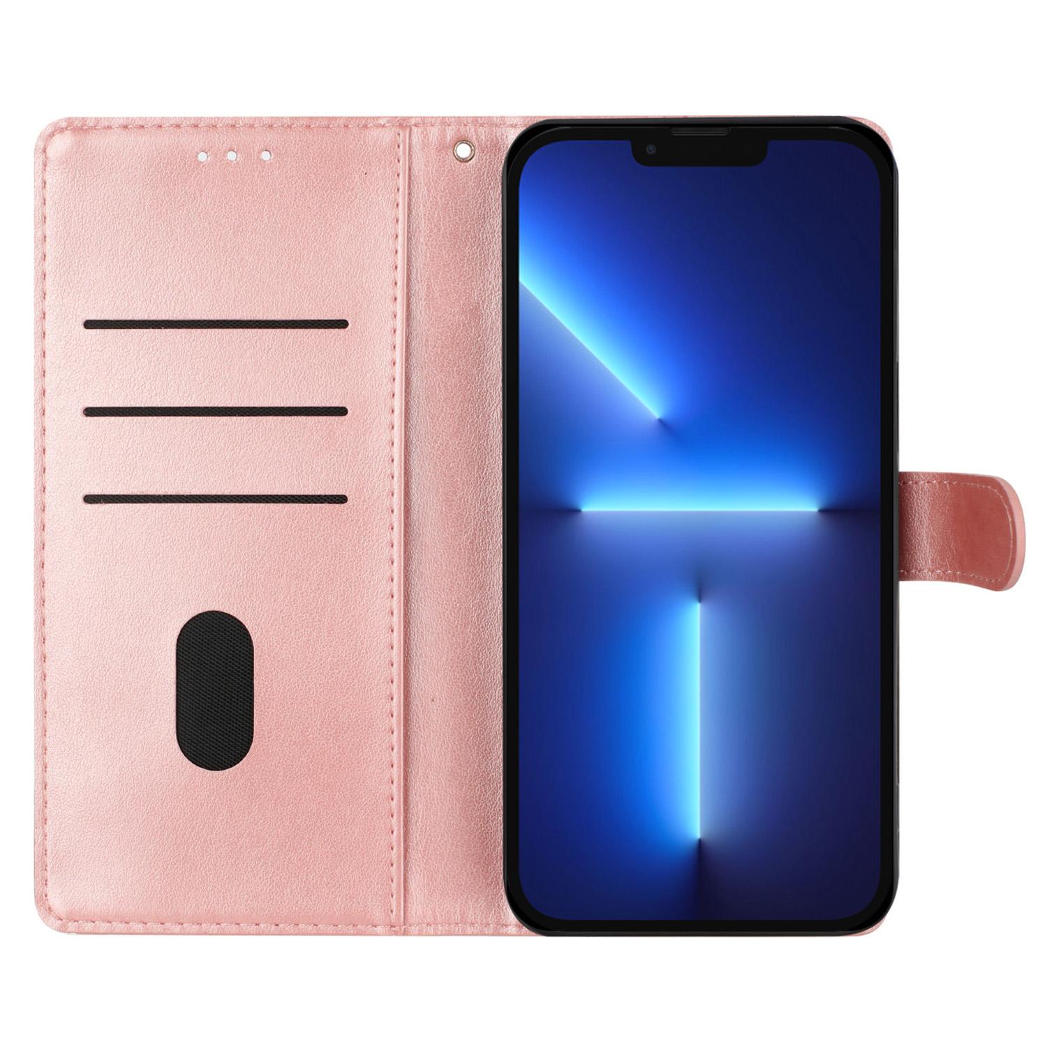 For iPhone 13 Pro Wallet Case Butterfly Floral Imprint Leather Phone Cover with Stand Red
For iPhone 13 Pro Wallet Case Butterfly Floral Imprint Leather Phone Cover with Stand Red