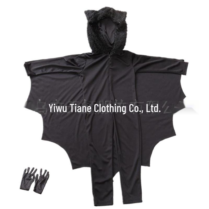 Дитячий костюм кажана-вампіра на Хелловін для хлопчиків і дівчаток - Ідеально підходить для рольових ігор, танців і вечірок Large
Дитячий костюм кажана-вампіра на Хелловін для хлопчиків і дівчаток - Ідеально підходить для рольових ігор, танців і вечірок Large