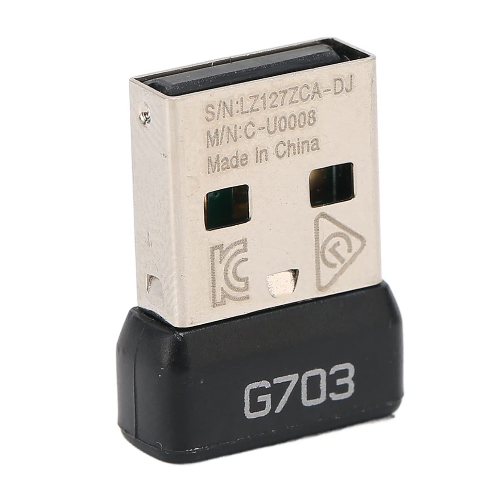 Vbestlife USB-приймач для LOGitech G703 для портативного бездротового підключення Plug and Play Міцний адаптер-приймач для миші LIGHTSPEED, 2,4 ГГц
Vbestlife USB-приймач для LOGitech G703 для портативного бездротового підключення Plug and Play Міцний адаптер-приймач для миші LIGHTSPEED, 2,4 ГГц