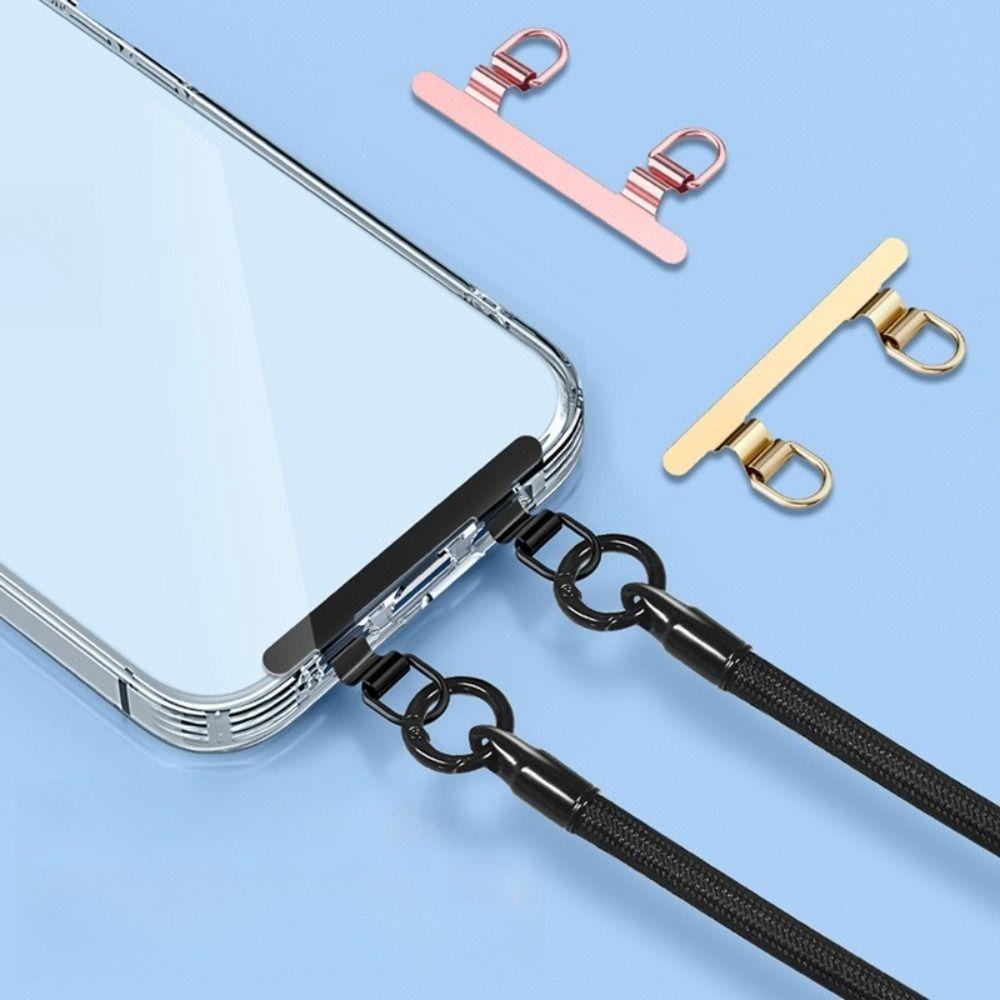 Stainless Steel Metal Gasket Ultra-thin Hanging Cord Tether Tabs Connect Phone Lanyard Connecter Style B-Rose Gold
Stainless Steel Metal Gasket Ultra-thin Hanging Cord Tether Tabs Connect Phone Lanyard Connecter Style B-Rose Gold