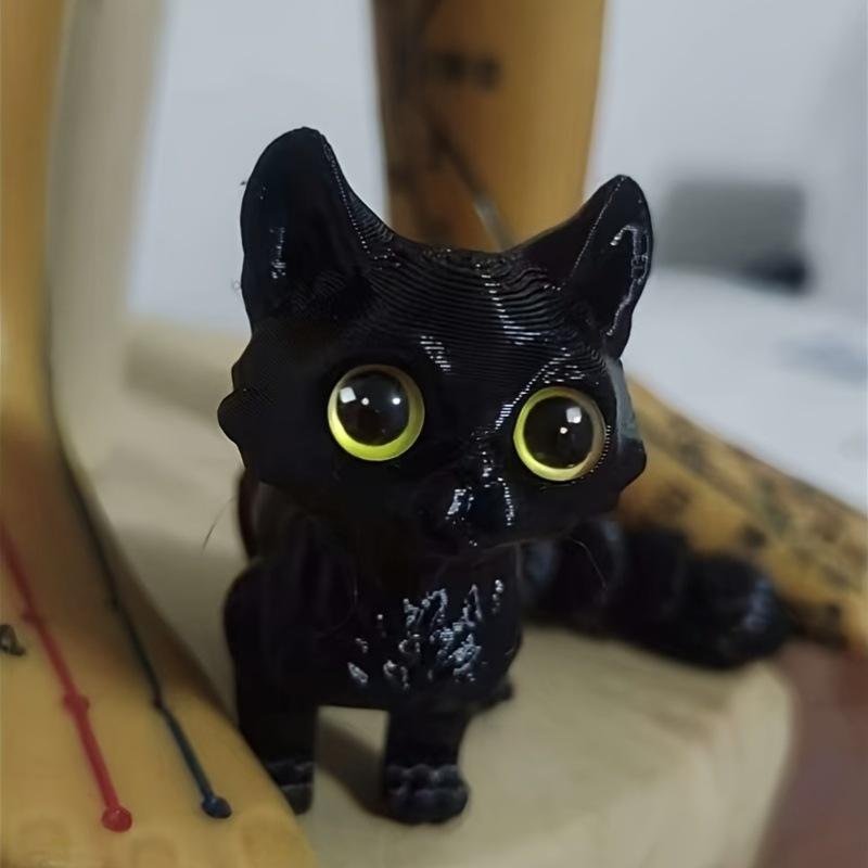 Toys 12cm Articulated 3D Printed Cat Cute Animals Fidget Decor for Stress Relief Desktop Decoration Pet Christmas Gift Present
Toys 12cm Articulated 3D Printed Cat Cute Animals Fidget Decor for Stress Relief Desktop Decoration Pet Christmas Gift Present
