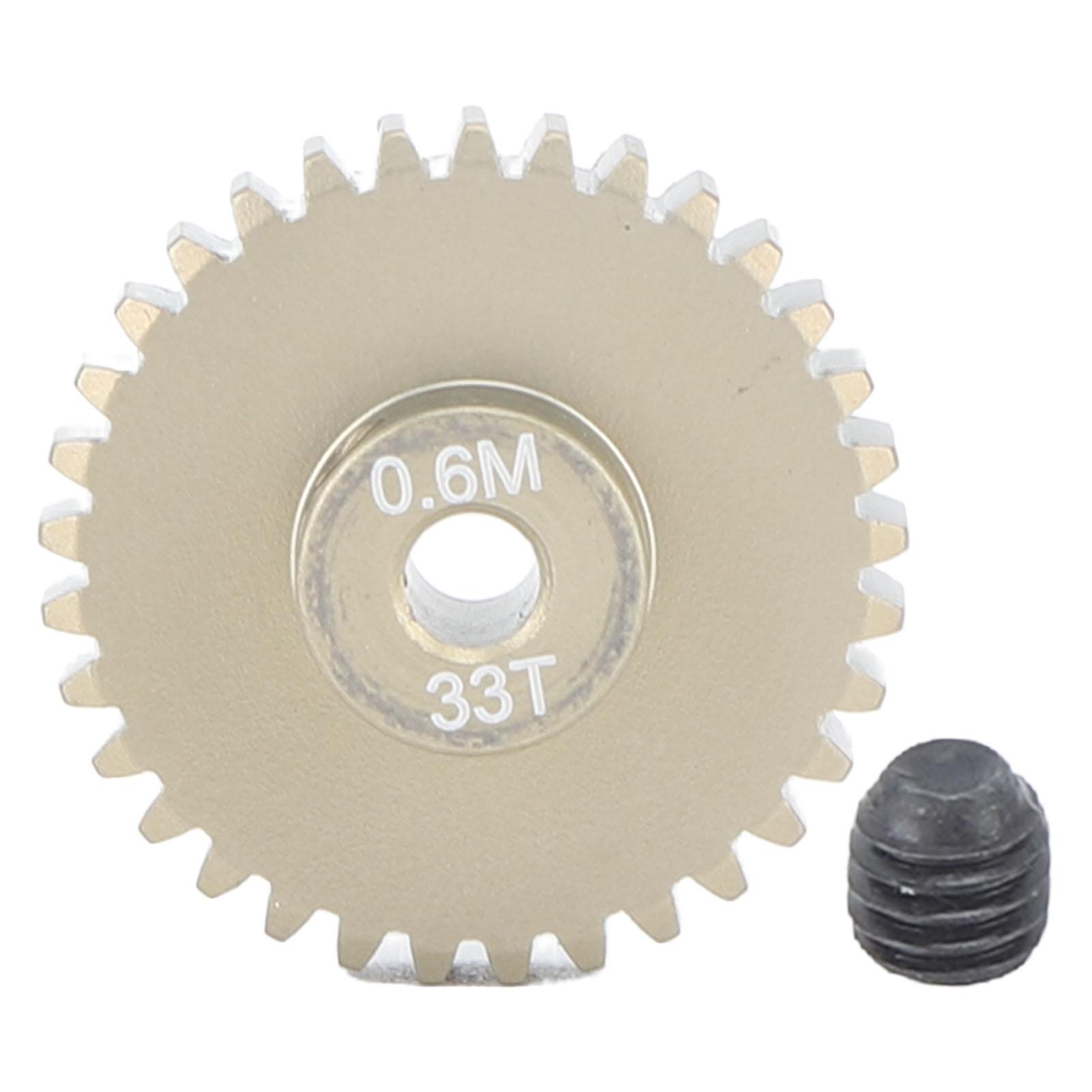 0.6M Pinion Gear Set Aluminium Alloy 3.175mm Hole Pinion Shaft Motor Gears for SCX10 TRX4 18 110
0.6M Pinion Gear Set Aluminium Alloy 3.175mm Hole Pinion Shaft Motor Gears for SCX10 TRX4 18 110