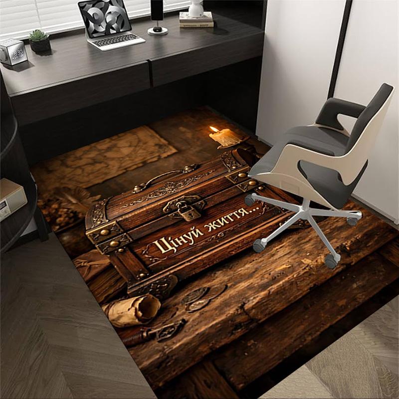 1PC treasure chest Non-Slip Floor Carpet Compatible for Office&Living Room&Bedroom&Dining room - Flat-Weave Machine-O369 60cm by 90cm
1PC treasure chest Non-Slip Floor Carpet Compatible for Office&Living Room&Bedroom&Dining room - Flat-Weave Machine-O369 60cm by 90cm
