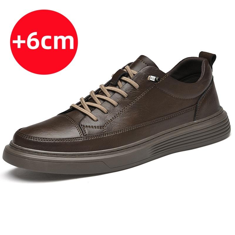Fashion Classic Brand Genuine Leather Shoes Thick Soled Height Increasing Oxford Shoes Men s Sports Casual Shoes Versatile Khaki Color 47
Fashion Classic Brand Genuine Leather Shoes Thick Soled Height Increasing Oxford Shoes Men s Sports Casual Shoes Versatile Khaki Color 47