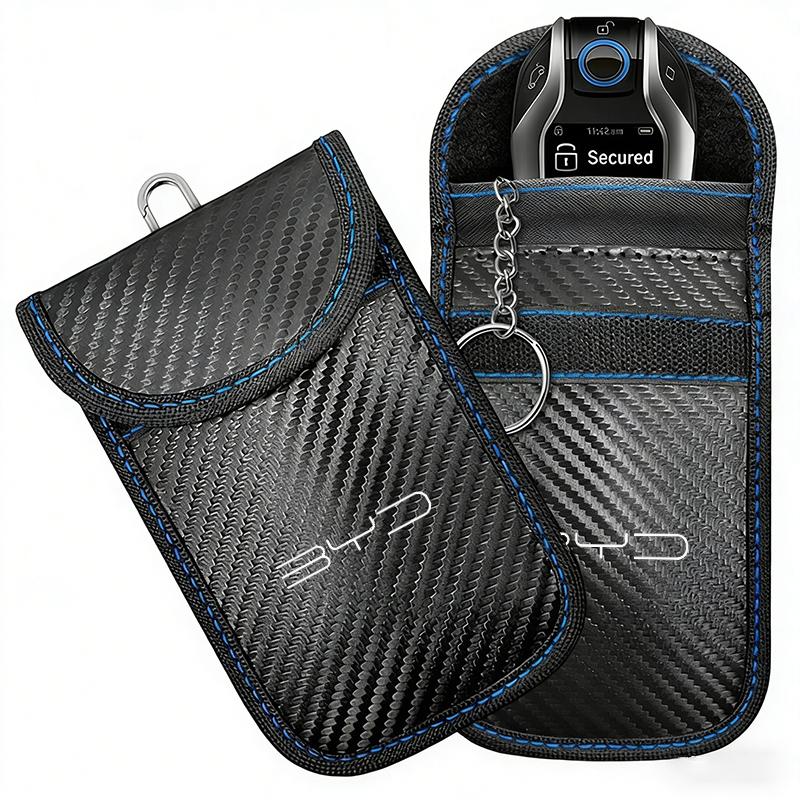 Car Key Case Signal Blocker Bag RFID Shielding Pocket For BYD Song Qin Han Tang DM 2018 PLUS Song Pro MAX Yuan Accessories
Car Key Case Signal Blocker Bag RFID Shielding Pocket For BYD Song Qin Han Tang DM 2018 PLUS Song Pro MAX Yuan Accessories