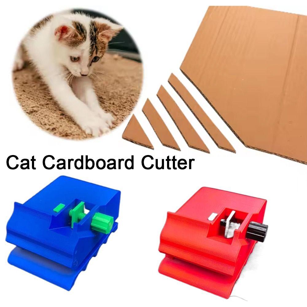 Adjustable Cat Cardboard Cutter Plastic Sliding Cutter Cartoon Cat Scratchers Hand Tool білий
Adjustable Cat Cardboard Cutter Plastic Sliding Cutter Cartoon Cat Scratchers Hand Tool білий