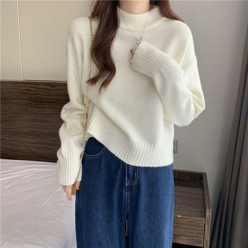 2024 Autumn Petite Casual Loose Half-High Neck Knitted Sweater for Women L абрикосовий
2024 Autumn Petite Casual Loose Half-High Neck Knitted Sweater for Women L абрикосовий