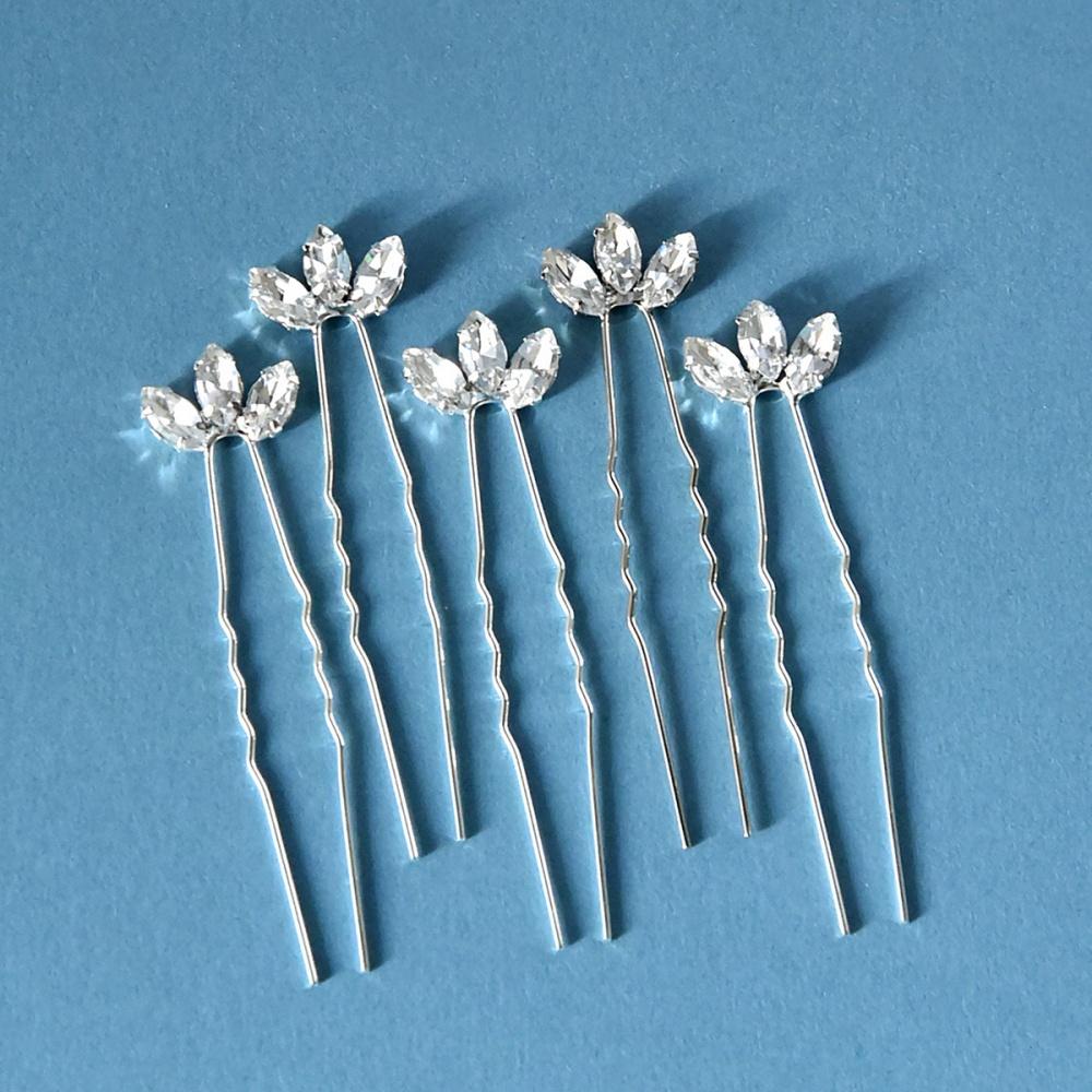 Multi-pack Rose Gold Marquise Hair Pins, Ethereal and Sparkling Style, Bridal Updo / Banquet Look / Daily Elegant Styling
Multi-pack Rose Gold Marquise Hair Pins, Ethereal and Sparkling Style, Bridal Updo / Banquet Look / Daily Elegant Styling