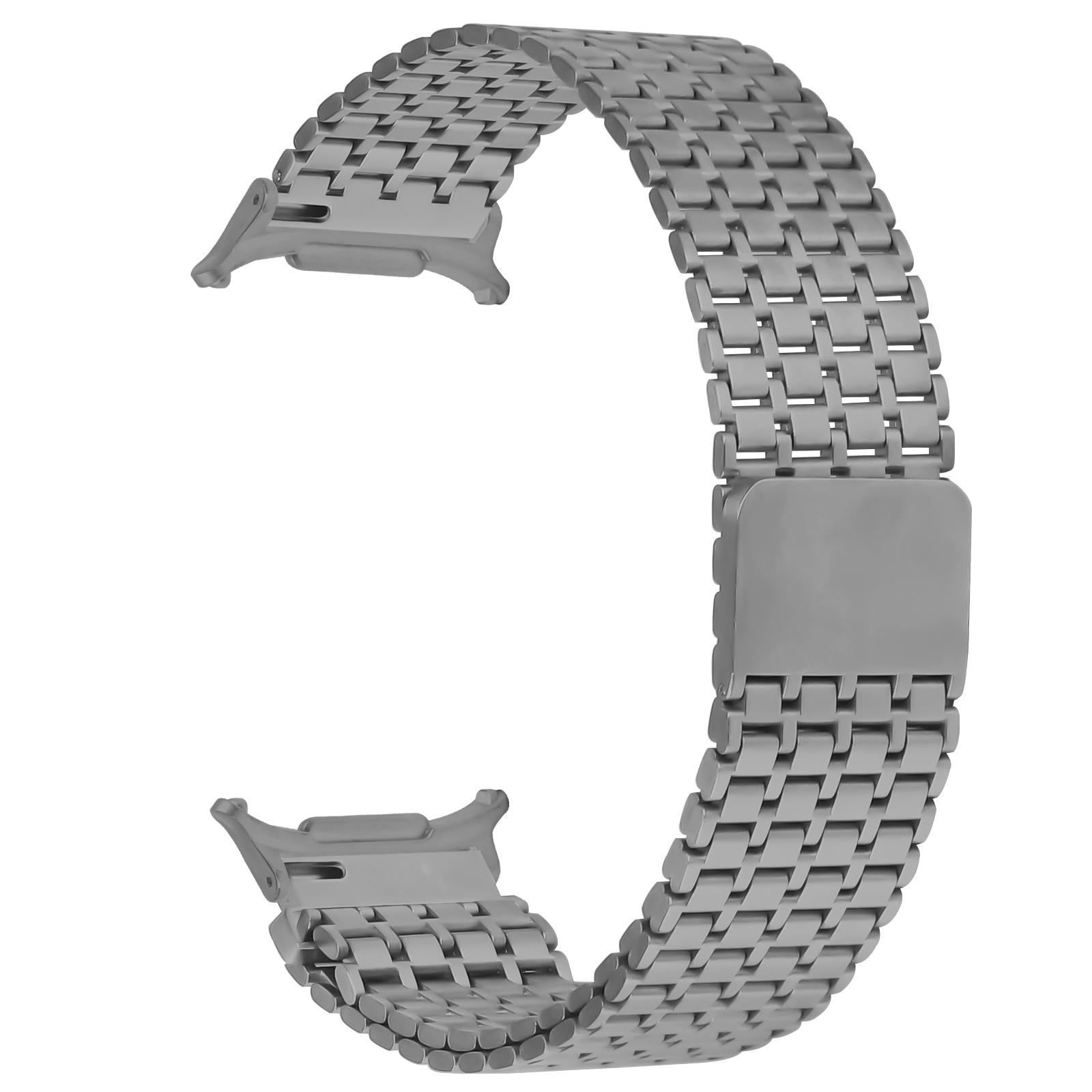 Цветной ремешок для Samsung Galaxy Watch Ultra (2025) Ремешок из нержавеющей стали 47 мм с магнитным креплением и девятью бусинами Titanium Grey
Цветной ремешок для Samsung Galaxy Watch Ultra (2025) Ремешок из нержавеющей стали 47 мм с магнитным креплением и девятью бусинами Titanium Grey