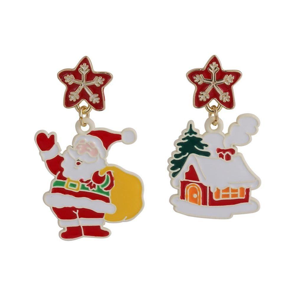 Tree Elk Bear Snowflower Snowman Dangle Earrings Christmas Stud Earrings Drop Earrings Santa Claus H
Tree Elk Bear Snowflower Snowman Dangle Earrings Christmas Stud Earrings Drop Earrings Santa Claus H