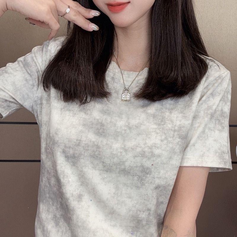 Sequin Print Slimming Short Sleeve Women s Top - High-End Summer Fashion L (100-115 lbs) чёрный
Sequin Print Slimming Short Sleeve Women s Top - High-End Summer Fashion L (100-115 lbs) чёрный