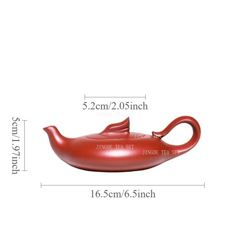 180ml Yixing Purple Clay Teapot Original Ore Red Clay Handmade Red Robe Tea Set Gift Box Packaging Tea Infuser Chinese Tea Pot
180ml Yixing Purple Clay Teapot Original Ore Red Clay Handmade Red Robe Tea Set Gift Box Packaging Tea Infuser Chinese Tea Pot