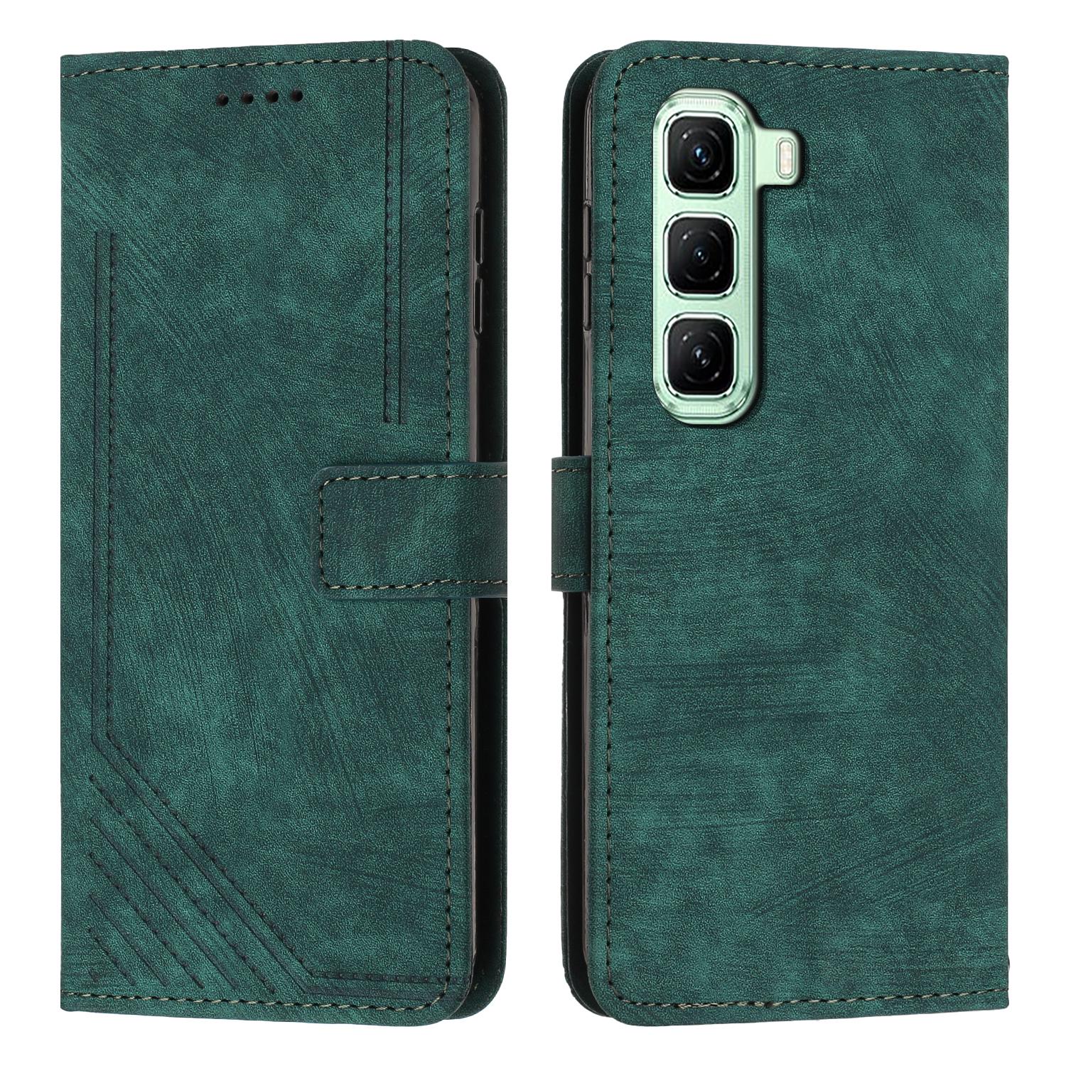 For Infinix Hot 50 Pro+ 4G Case Imprinted Lines Leather Phone Cover Folding Stand A
For Infinix Hot 50 Pro+ 4G Case Imprinted Lines Leather Phone Cover Folding Stand A