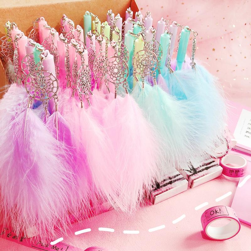 Kawaii Dreamcatcher перо кулон гелевая ручка для школьниц подарок письмо канцелярские принадлежности новинка нейтральные ручки
Kawaii Dreamcatcher перо кулон гелевая ручка для школьниц подарок письмо канцелярские принадлежности новинка нейтральные ручки